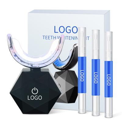 China Cold Light Whitening Custom Packing Private Logo Whiten Machine Portable Advanced Cordless Light Teeth Whitening Led Kits for sale