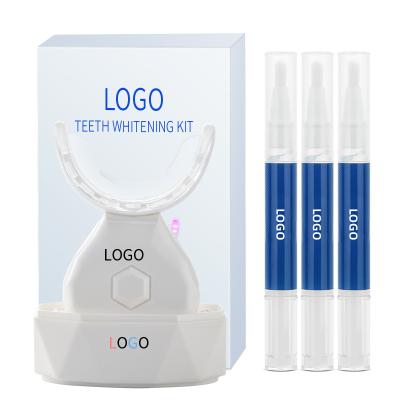 China Cold Light Whitening Custom Logo Professional Tooth Dental Bleaching 16 Lights Home Cordless Teeth Whitening Led Kits for sale