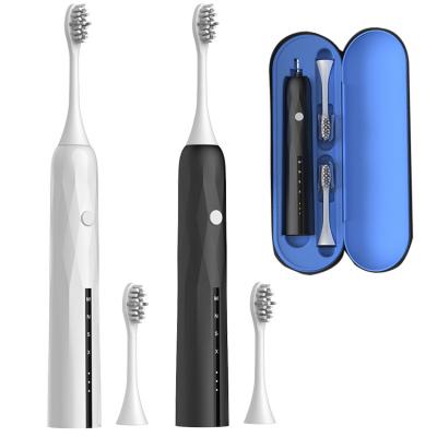 China 2021 S4 Battery Operated Adult Ultrasonic Automatic Smart Teeth Whitening Sonic Electric Toothbrush Tooth Cleaner for sale