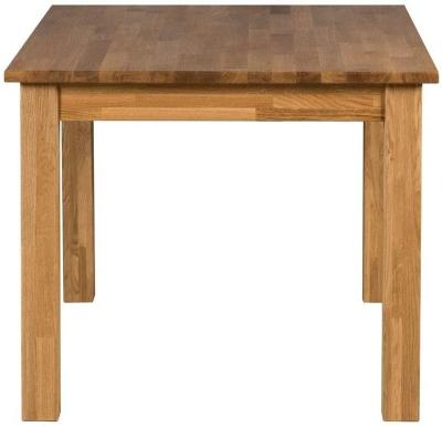 China Modern classic fixed solid wood dining table, seats 2-4, oak factory direct sales for sale