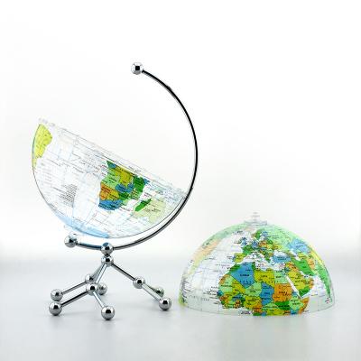 China High Denifition Printing 8inch Children Geography Learning HD Student Printing Educational World Globe for sale