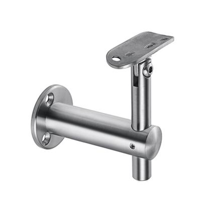 China Modern Stainless Steel Balustrade Fittings Staircase Accessories 304 Stainless Steel 316 Handrail Bracket for sale