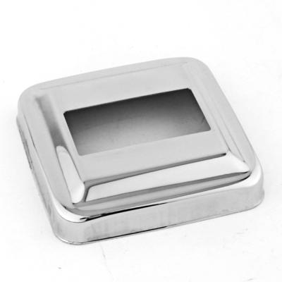 China Modern Cheap Price Mirror Post Base Cover Stainless Steel Base Plate Cover For Staircase for sale