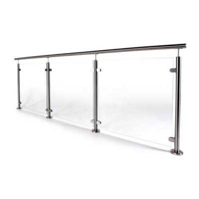 China Modern Popular Modern Outdoor Tubular Railing 304 316 Stainless Steel Railing for sale