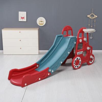 China Professional HDPE Manufacturer Kids Playground Plastic Slide For Indoor Theater House Play Set Customized for sale