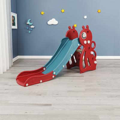 China Wholesale Indoor Kids Play Home Children Play Toy Slides Durable Colorful Cute Toddler Plastic Slide for sale
