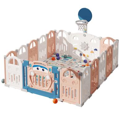 China Durable High Quality Traditional Baby Baby-Playpen Safety Baby Fence Fence Playpen Safety Plastic Fence for sale