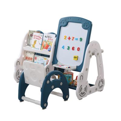 China High Quality Pink Educational Blue Color Toys Plastic Material Baby Drawing Board Shelf for sale