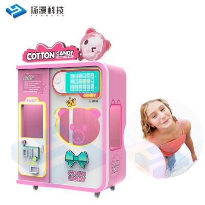 China Cotton candy machine intelligent mobile equipment commercial supplying automatic cotton candy sale machine made in china for sale