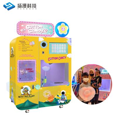 China SDK Top Suppliers China Drinks Cotton Candy Floss Vending Machine Professional Cotton Candy Machine Vending Machine Touch Screen For for sale