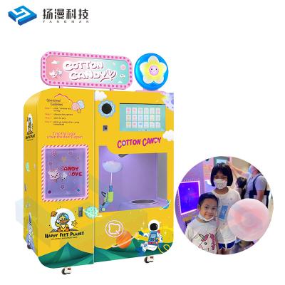 China SDK selling fully automatic intelligent cotton candy machine floss cotton candy vending machines fully automatically for sale