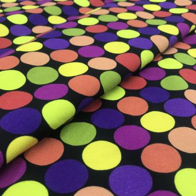 China Wholesale Organic NO MOQ High Quality Bamboo Organic Lycra Fabric 230G Cotton Stretch Fabric Custom Printing for sale