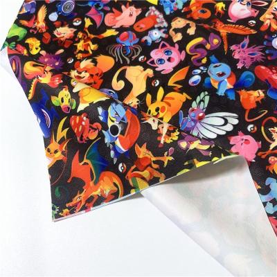 China Low Moq Waterproof Accept Custom Waterproof Fabric Digital Printed PUL Cloth For Baby Diaper Cloth for sale