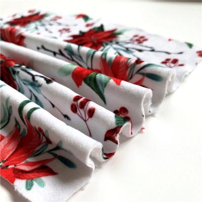 China Organic NO MOQ oeko-Tex fabric printing custom manufacturer Supplier Minky Fabric printed for baby blanket for sale