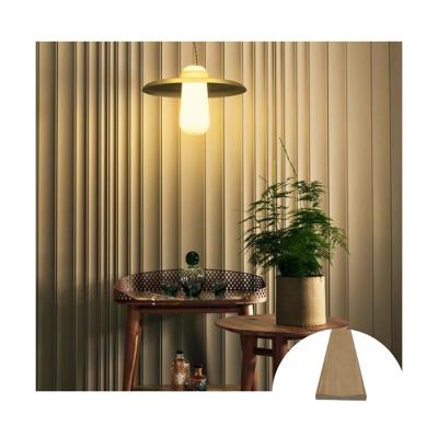 China Wholesale Heat Insulation Wall Decorating Cedar Round Wood Cladding Interior Cladding Panels for sale