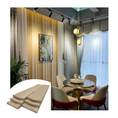 China Wholesale Cheap Indoor Solid Wood Clear Cedar Wood Panel Wall Indoor Heat Insulation Cladding for sale