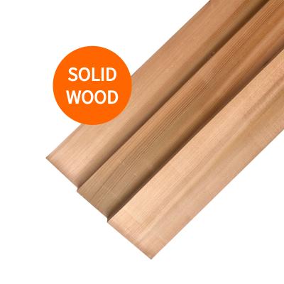 China Thermal Insulated 1 x Decorative Solid Wood Lap Panel Siding Home Decor Wall Panel Wood 8 or 1 x 10 for sale