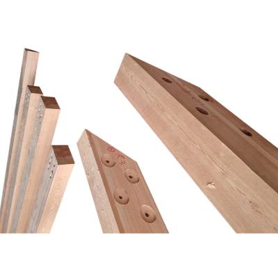 China Light Weight Customize Solid Pine Wood Beam 7 Meters For Prefab Modular Wooden Beam Houses for sale