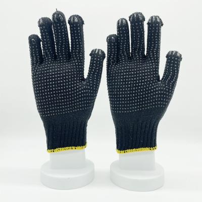 China Wholesale Construction Anti Slip Rubber Protective Working Hand Labor Safety Gloves Anti Slip for sale