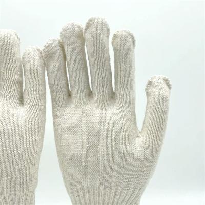 China Morden Anti-Slip Style Construction 7 Gague Cotton Work Gloves For Mechanic Industrial for sale