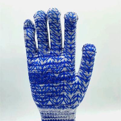 China 10 Unique Blue Anti Gague Protective Industrial Cut Anti-Slip Work Gloves Slip-Proof for sale