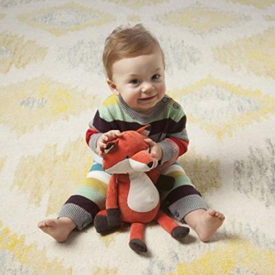 China EU Standard Material Animal Plush Dolls Folksy Foresters Fox Manhattan Toy for sale