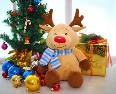 China Unique ELK Stuffed Animal , Animated Christmas Stuffed Animals For Children for sale