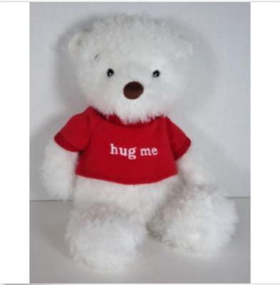 China Lovely Holiday Plush Toys , Hallmark Talking Hug Me Stuffed Teddy Bears For Valentines Day for sale