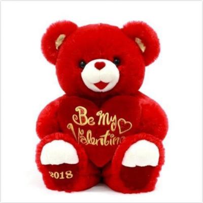 China Los osos de peluche del rojo los 20cm día de San Valentín de la moda personalizaron peluches en venta