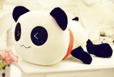 China 70CM Giant Cute Plush Dolls Panda Stuffed Animal Pillow For Greetings Gift for sale