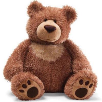 China Peluche asombroso del oso de peluche, oso de peluche grande de Brown con la felpa del 100% picovoltio en venta