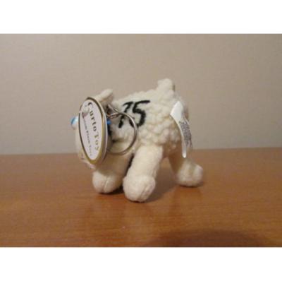 China Rare Plush Keychain Toys With Serta Mattress Counting Sheep Plush Animal Doll for sale