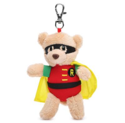 China Backpack Soft Plush Keychain Toys Gund DC Comics Robin Hardwin 5cm for sale