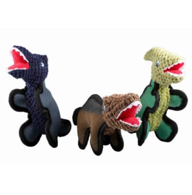 China Green Dinosaurs Design Cute Little Stuffed Animals , Plush Christmas Ornaments for sale