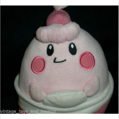 China Pokemon Happiny Pink Talking Stuffed Animal Toys Nintendo Talks 10cm For Party for sale