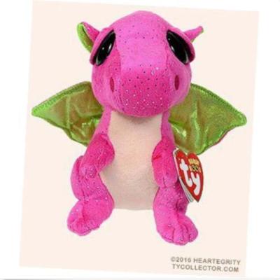 China Promotional Cool Cute Plush Dolls , Red Plush Dragon Stuffed Animal 15cm for sale