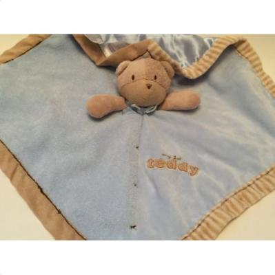 China Teddy Bear Head Carter'S Animal Blanket , Baby Blankets With Stuffed Animal Heads for sale