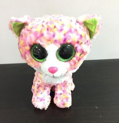 China 2018 new design colorful big eye stuffed plush toy with customized service for sale