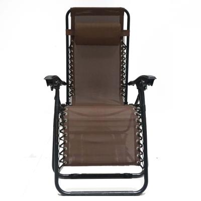 China High Quality Outdoor Adjustable Recliner Weightless Chair Leisure Folding For Pool Side Yard Beach Patio Camping Recliner for sale