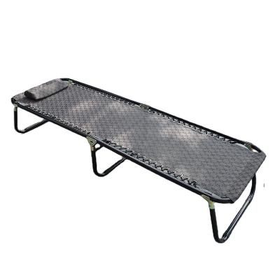 China Wholesale Outdoor Bed Camping Chaise Lounge Sunbed Folding Cradle Bed for sale