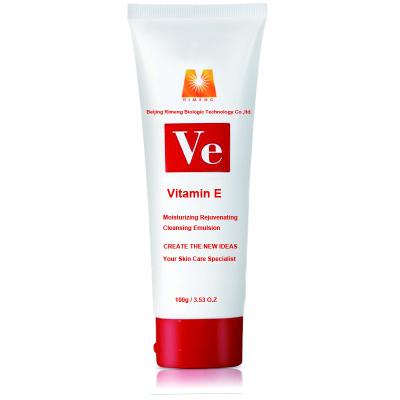 China Acne Treatment Customizing 100g Vitamin E Moisturizing Private Label Face Cleanser for sale