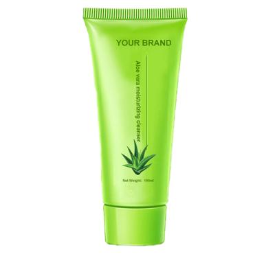 China Moisturizer Customizing New Product Aloe Vera Vera Foaming Facial Skin Care Cleanser for sale