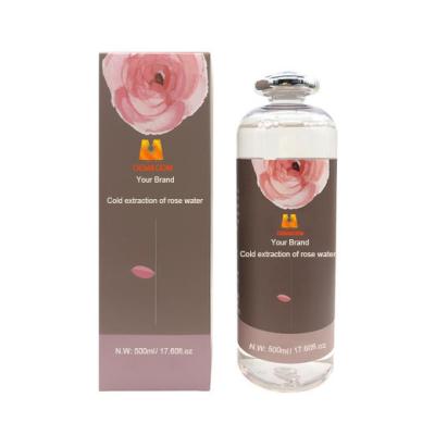 China Acne Treatment Customizing Cold Organic Pure Organic Toner 100% Rose Extract Water For Face for sale