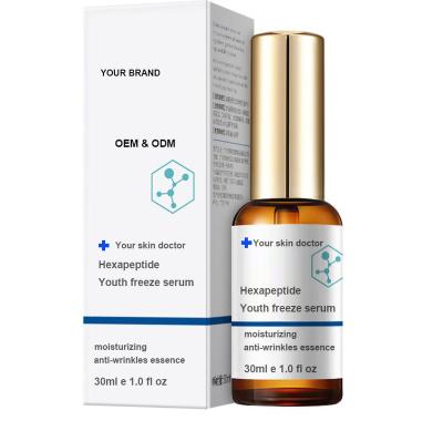 China Acne Treatment Customizing Anti Wrinkles Hexapeptide Youth Gel Solution Serum for sale