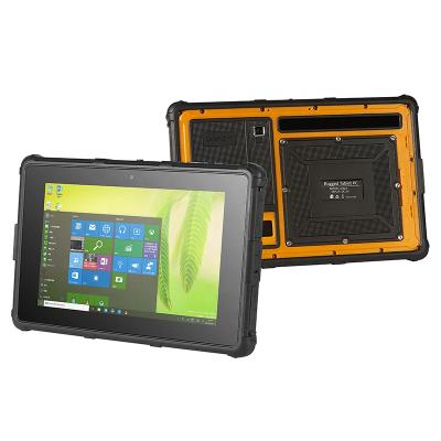 China Waterproof Barcode Scanner NFC Fingerprint IP67 Waterproof Shockproof Windows 10 Industrial Rugged Touch Screen Tablets for sale