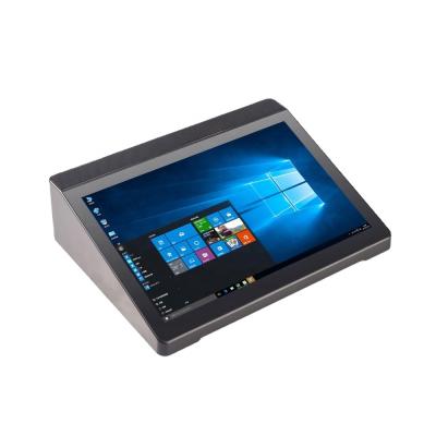 China No 10.1 Inch Portable LED Display Touch Screen Mini PC Quad J3355 Core Windows10 Standing All In One Computer for sale