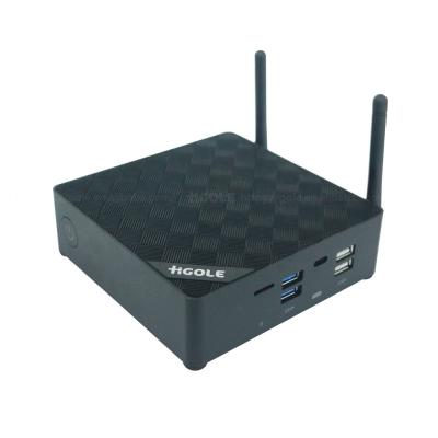 China Dual Core Family Entertainment Box Portable Stick PC Small Mini Mini Computer Win10 Barebone Desktop Fanless Industrial PC With DP VGA HDI.4 for sale