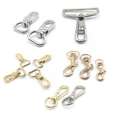 China User Friendly Buckle Hooks Dia Swivel Snap Hook Stainless Metal Accessories Square for sale