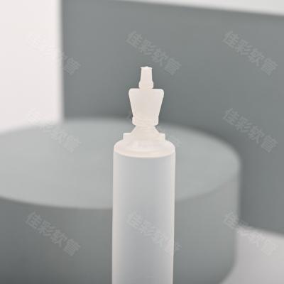 China Cosmetic Packaging 3ml 5ml Small Samples Plastic Tube Disposable Broken Teeth Soft Tube for sale