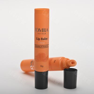 China 5ml 10ml 15ml Cosmetic Packaging Lip Gloss Oil Tube Skin Care Plastic Cosmetic Tube for sale